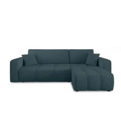Fun Möbel Ecksofa Smaragdgrün 248x146 cm