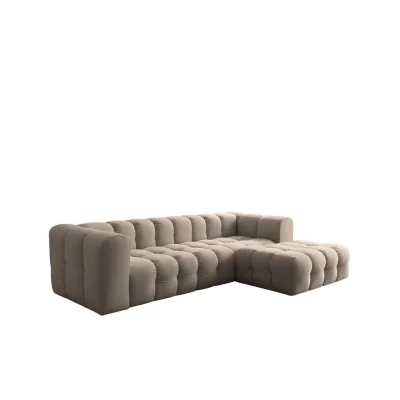 Fun Möbel Ecksofa Taupe 290x193 cm