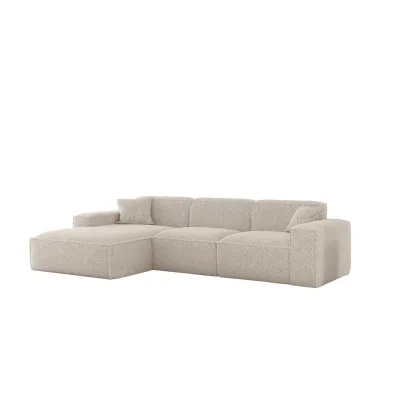Fun Möbel Ecksofa Weiß 266x165 cm