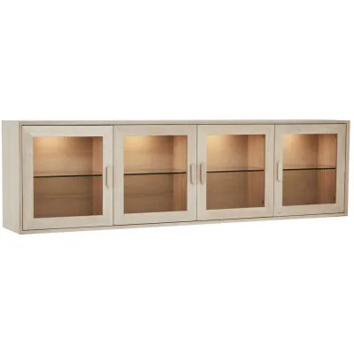 Furnhouse Vitrine Eiche 212x60x34 cm