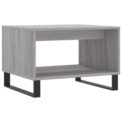 furnicato Couchtisch Grau 60x40x50 cm