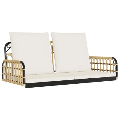 furnicato Hängebank Braun 105x38x58 cm