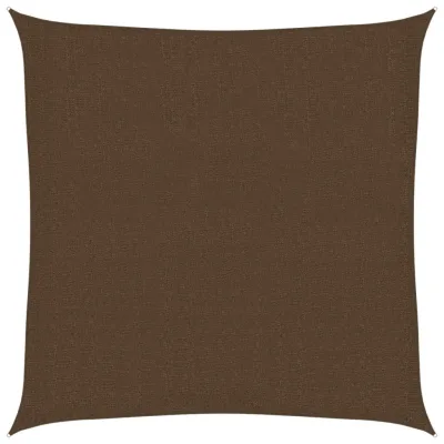 furnicato Sonnensegel Braun 300x300 cm