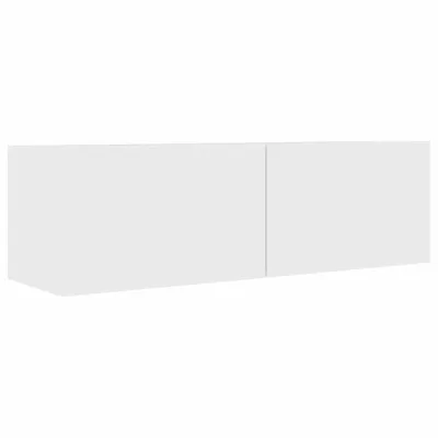 furnicato Tv-Schrank Weiß 100x30x30 cm