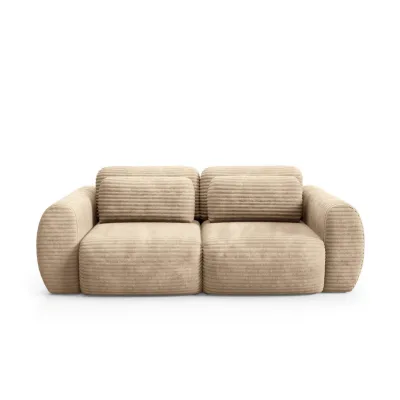 Furnisell Schlafsofa Braun 266x95x110 cm