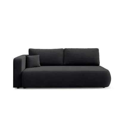 Furnisell Schlafsofa Schwarz 228x82x106 cm