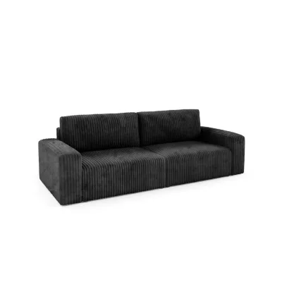 Furnisell Schlafsofa Schwarz 252x70x102 cm
