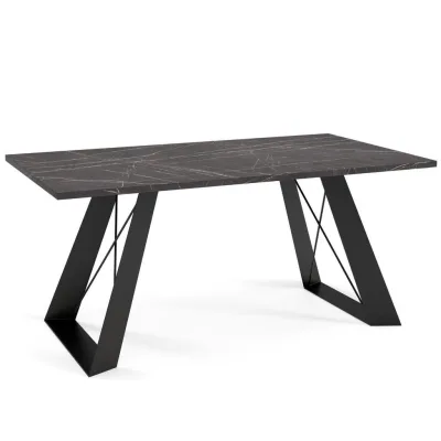 Furnlux Couchtisch Schwarz 60x50x120 cm
