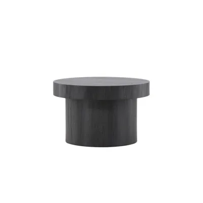 Furnlux Couchtisch Schwarz 80x50x80 cm