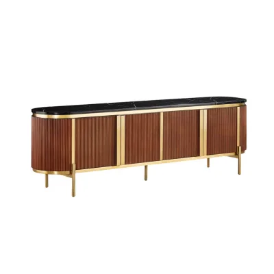 Furnlux Tv-Lowboard Braun 200x60x40 cm