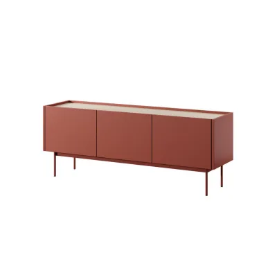 Furnlux Tv-Lowboard Rot 144x55x37 cm