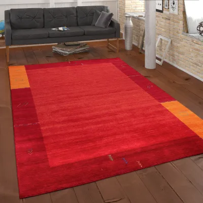 Gabbeh-teppich Majestic orange 80x150 cm