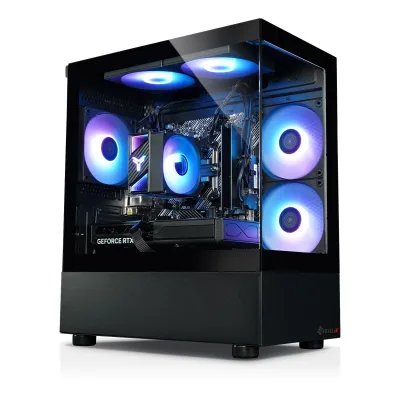 Gaming PC Cobra IX AMD Ryzen 7 7800X3D, 32GB DDR5, NVIDIA RTX 5060 Ti 8 GB, 1TB SSD, WLAN, Windows 11