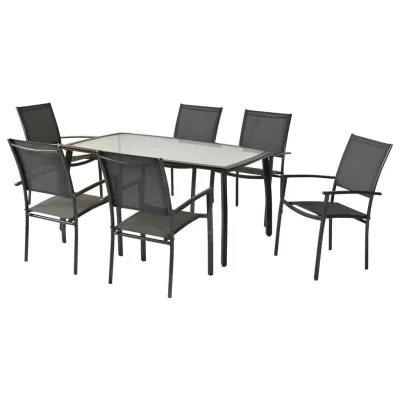 Gardenson Gartenset Graphit, Grau