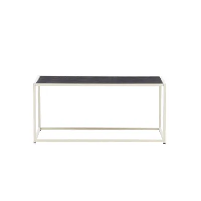 Gardenson Gartentisch Grau, Beige 60x50x110 cm