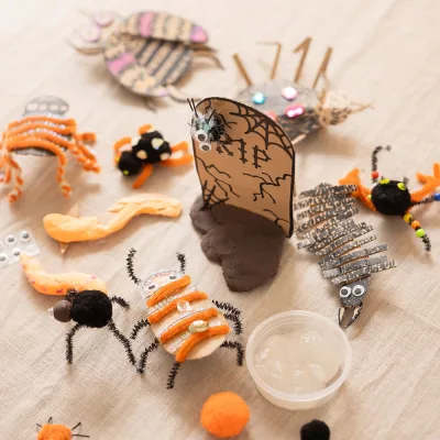 Gartenschule Kids "Halloween-Basteln", 31.10.2026, 12:00 - 13:00 Uhr