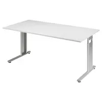 Geramöbel Schreibtisch C Fuß Flex 1.600 x 680-820 x 800 mm (B x H x T) Rechteck