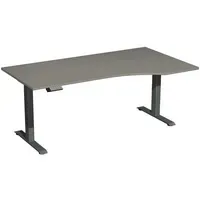 Geramöbel Schreibtisch Elevate Plus onyx anthrazit
