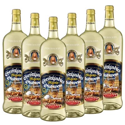 Gerstacker Nürnberger Christkindles Markt-Glühwein aus Weißwein 1l
