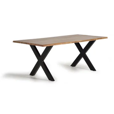 Giner y Colomer Esstisch Braun 90x78x160 cm