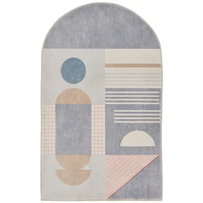 Gino Falcone Badteppich Grau 50x60 cm
