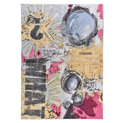 Gino Falcone Flachwebeteppich Mehrfarbig 130x190 cm