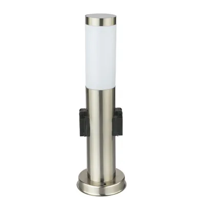 Globo Lighting Wegeleuchte Silber 8x45x8 cm