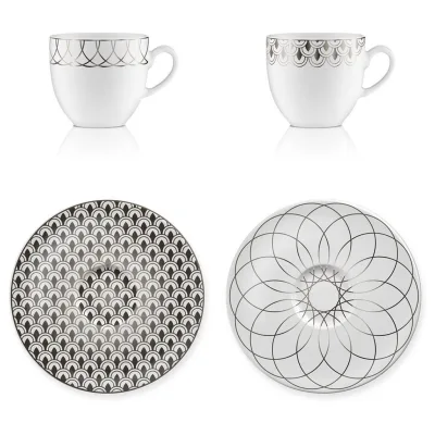 Goebel Espressotasse Silber