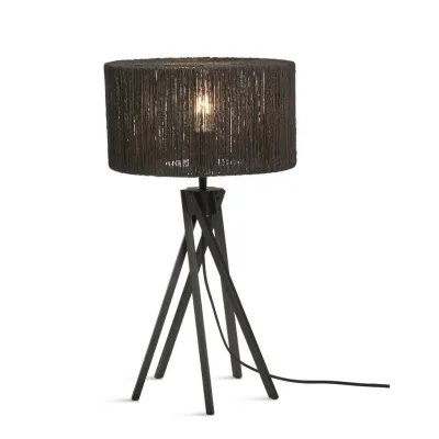 Good & Mojo Tischleuchte GOOD\u0026MOJO Schwarz 30x45x30 cm