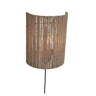 Good & Mojo Wandleuchte GOOD\u0026MOJO Natur 25x32x25 cm