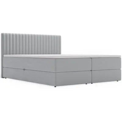 Graingold Boxbett Hellgrau 140x200 cm