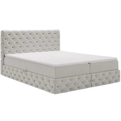 Graingold Boxbett Hellgrau 160x200 cm