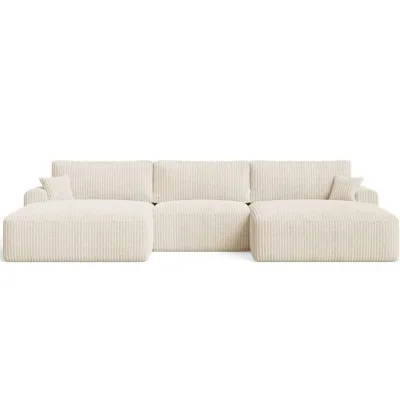 Graingold Ecksofa Beige 371x145 cm