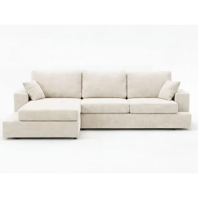 Graingold Ecksofa Creme 260x165 cm