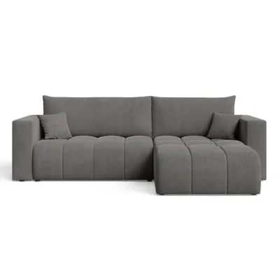 Graingold Ecksofa Dunkelgrau 270x148 cm
