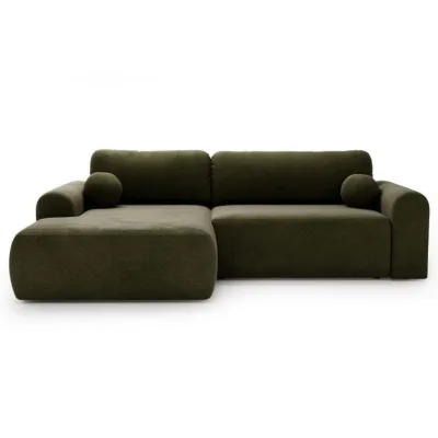 Graingold Ecksofa Grün 257x177 cm