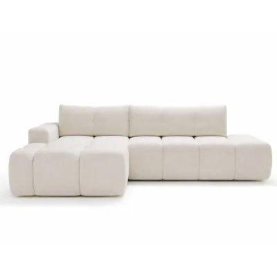 Graingold Ecksofa Weiß 280x177 cm