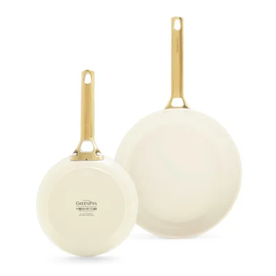 GreenPan Pfannenset Padova Reserve Creme, Gold