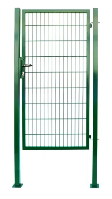 GreenYard Doppelstabmatten Gartentor Moosgrün - ca. 100 x 180 cm
