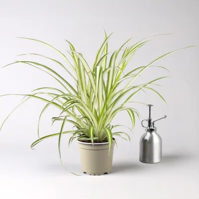 Grünlilie 'Variegatum', grün-weiß, Topf-Ø 12 cm, 2 Pflanzen