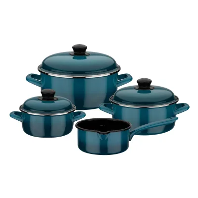 GSW Kochtopfset Blue Shadow Blau