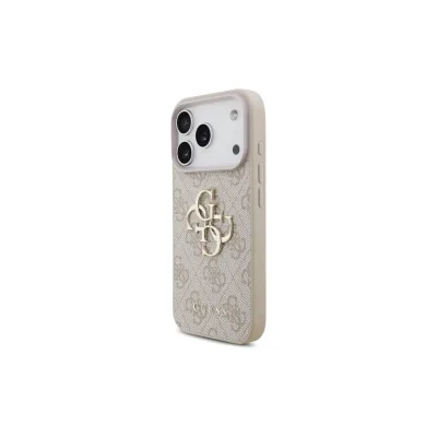Guess 4G Big Logo kompatibel mit iPhone 17 Pro und 18 Pro Pink