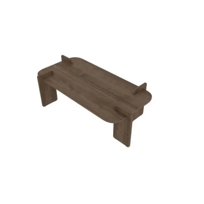 Habitat Garten Couchtisch Braun 60x35x120 cm