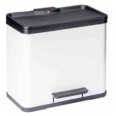 Hailo Abfalltrenner "Öko Trio Plus L" 3 x 9 l weiß