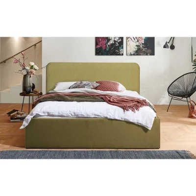 Halmon Schlafkomfort Betten Polsterbett Gold 100x200 cm