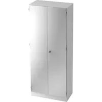 Hammerbacher Garderobenschrank silber