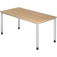 Venda Schreibtisch Ahorn 80x68.5-81x160 cm