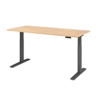 Hammerbacher Schreibtisch 1.800 x 700-1.200 x 800 mm (B x H x T) eiche