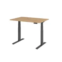 Hammerbacher Schreibtisch Basic 1.200 x 640 x 1.290 x 800 mm (B x H x T) asteiche