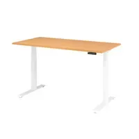 Hammerbacher Schreibtisch Basic 1.600 x 640 x 1.290 x 800 mm (B x H x T) buche